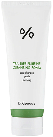 Dr.Ceuracle~Противовоспалительная пенка с чайным деревом~Tea Tree Purifine Cleansing Foam